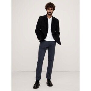 NWT $95 Banana Republic Slim Fit Travel Jeans Navy Blue Men Size 38x34 (J1)